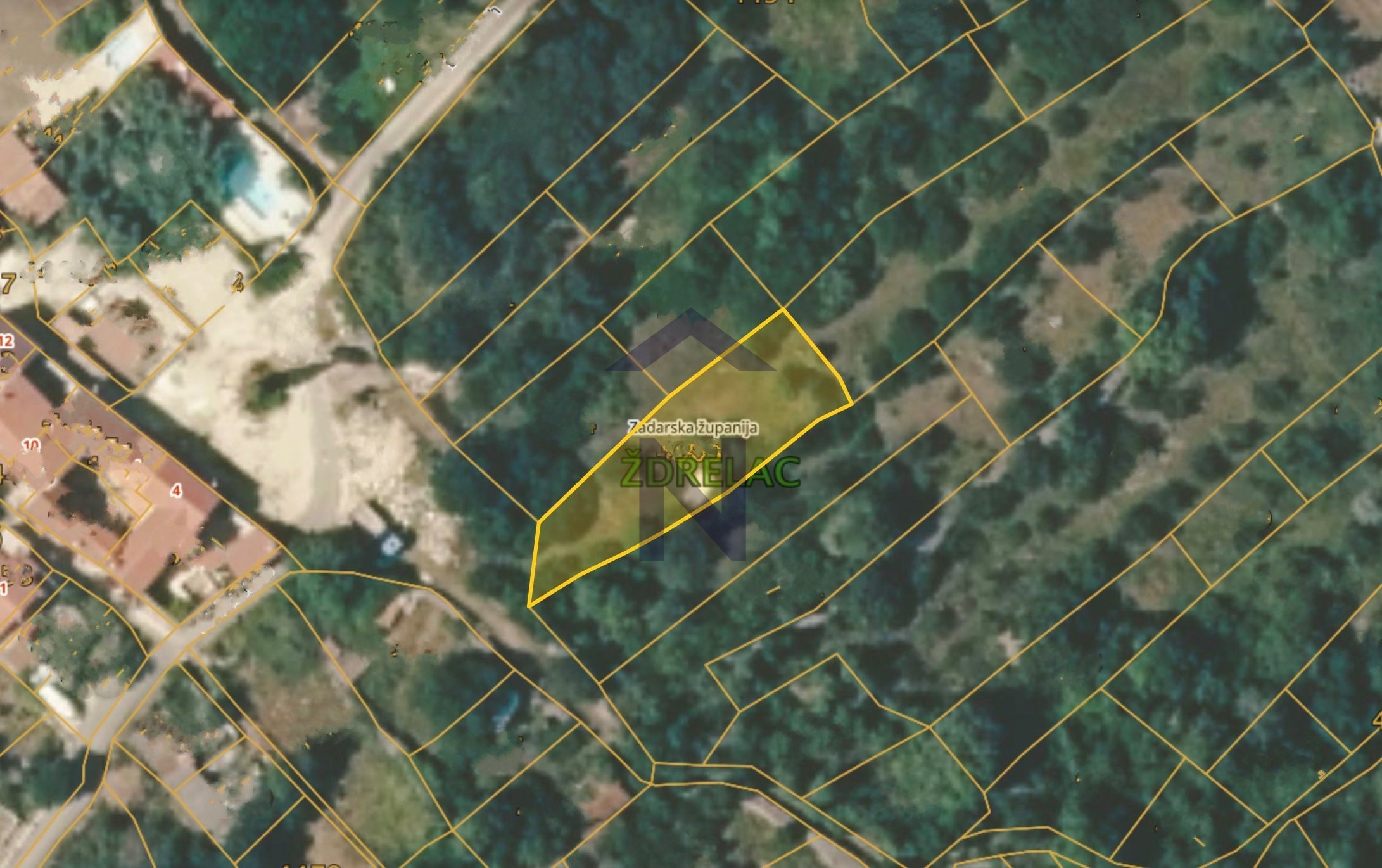 Poljoprivredno zemljište, Ždrelac, Pašman