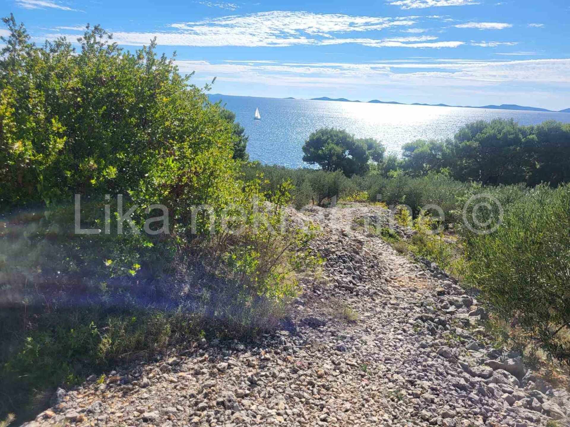 MURTER - parcela sa prekrasnim pogledom.